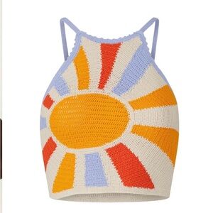 SANDRO Soleil Crop Top